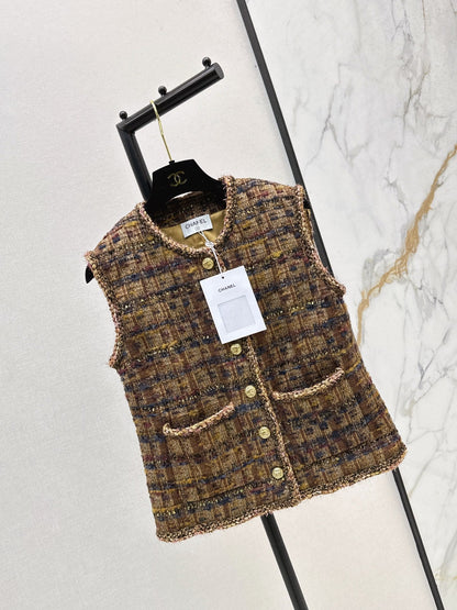 Chan NEW woven vest