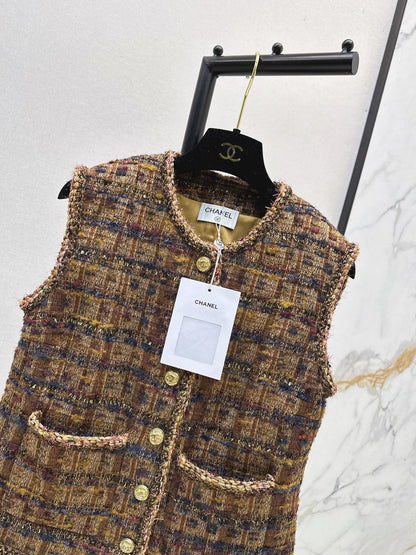 Chan NEW woven vest