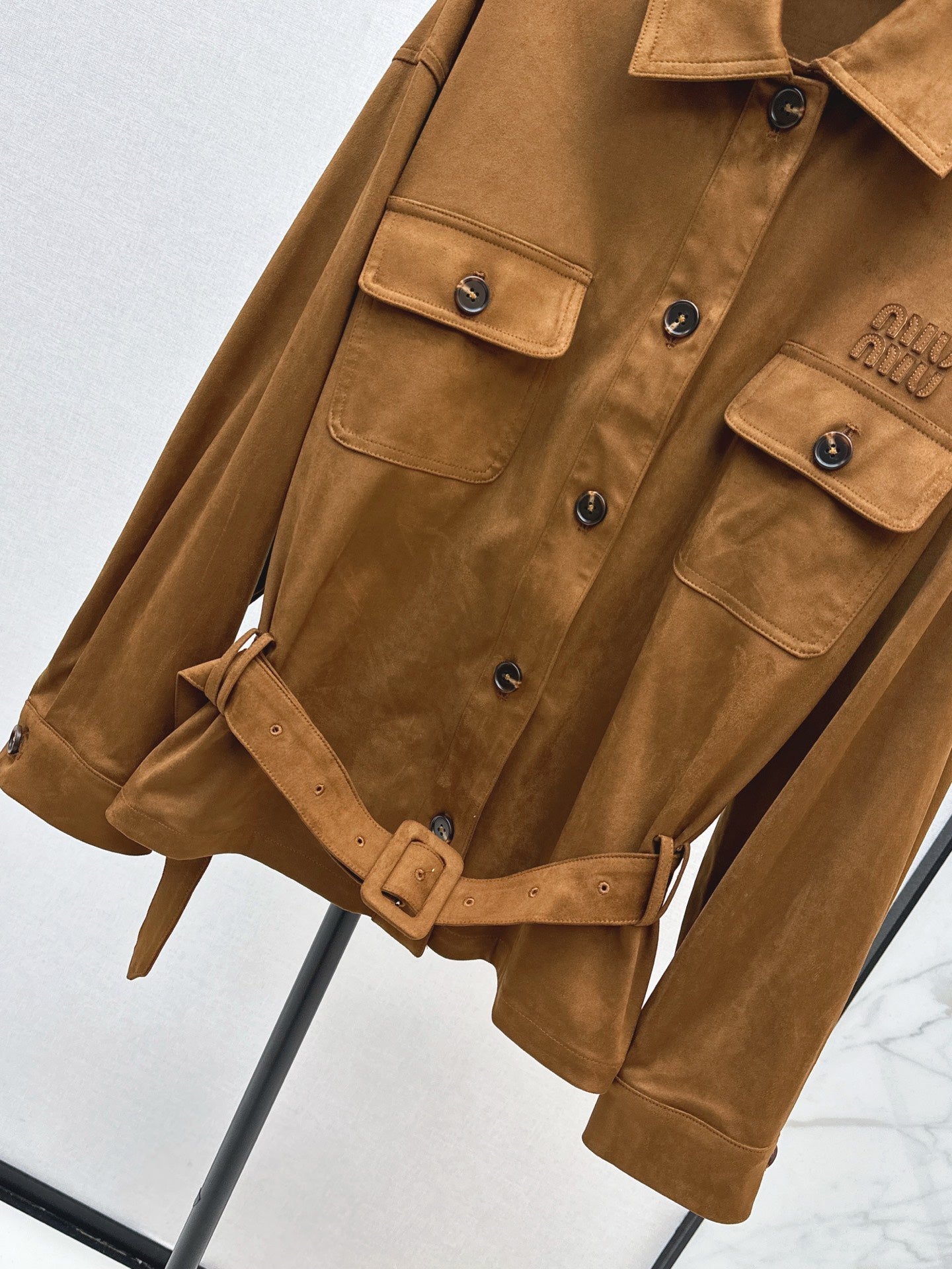 Miu NEW belted jacket