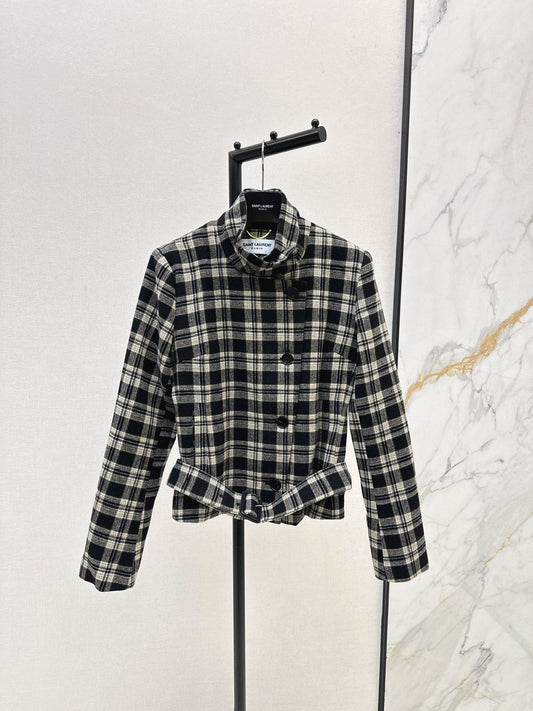 Saint NEW plaid coat