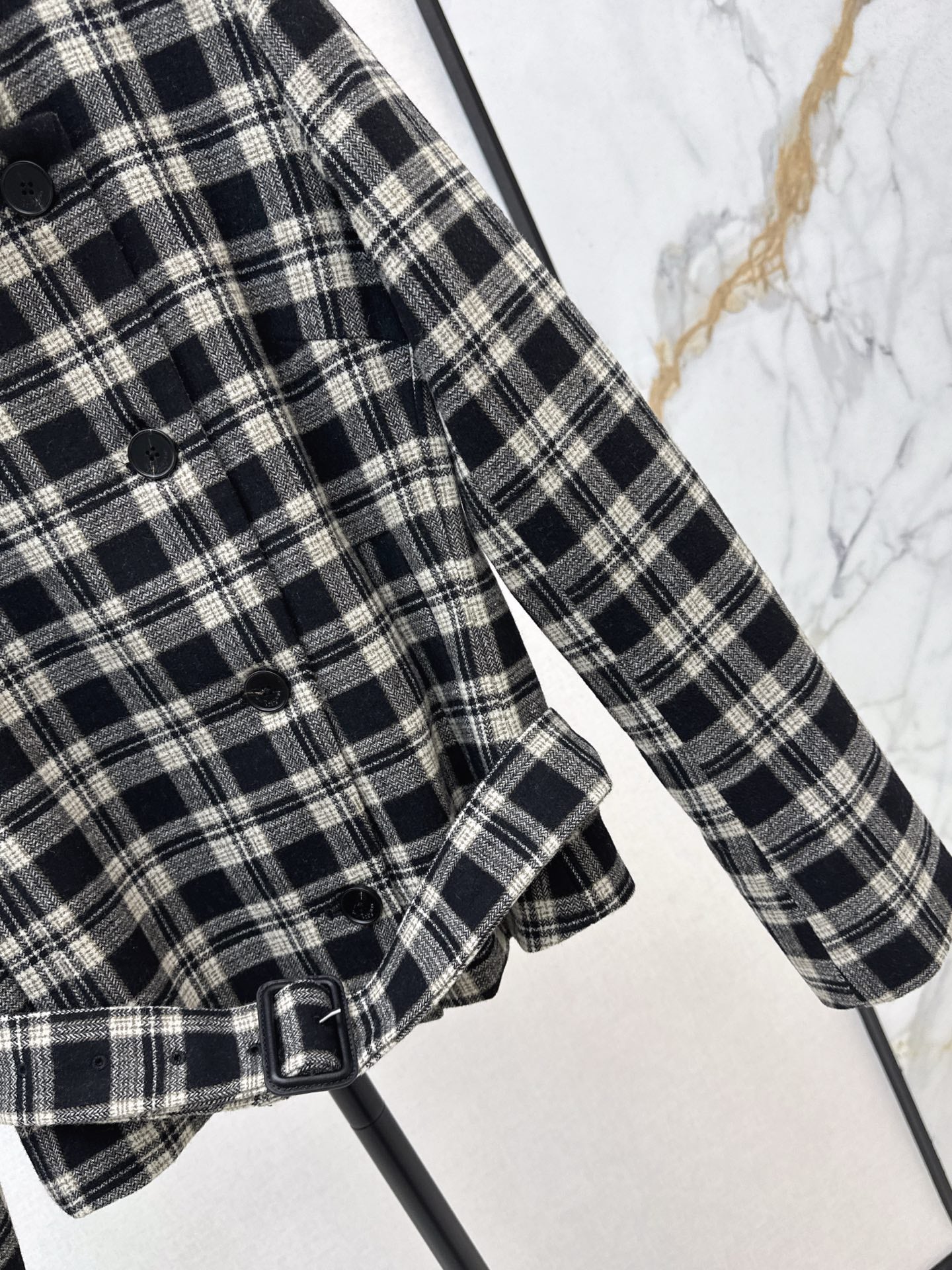 Saint NEW plaid coat