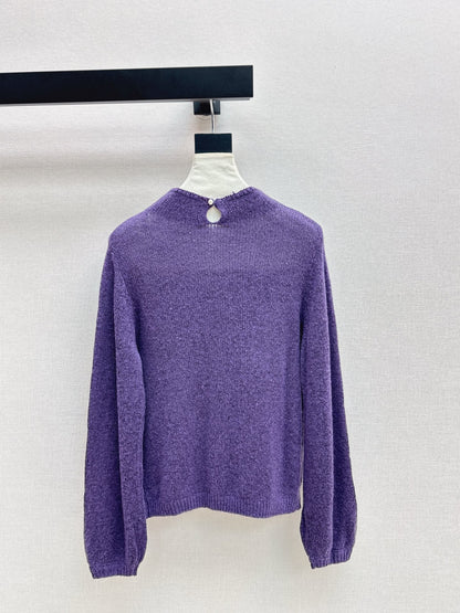 Chan NEW floral sweater