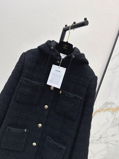 Chan NEW Hooded woven jacket
