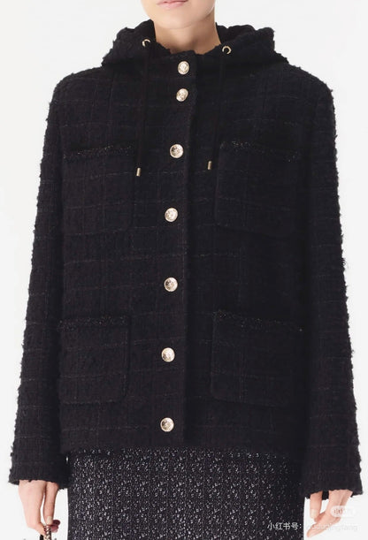 Chan NEW Hooded woven jacket