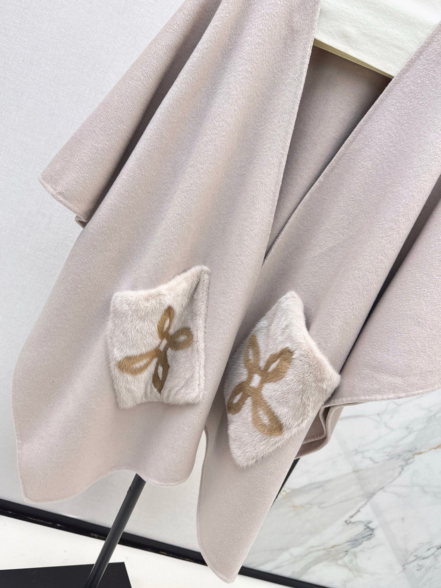 Loro NEW wool cape coat