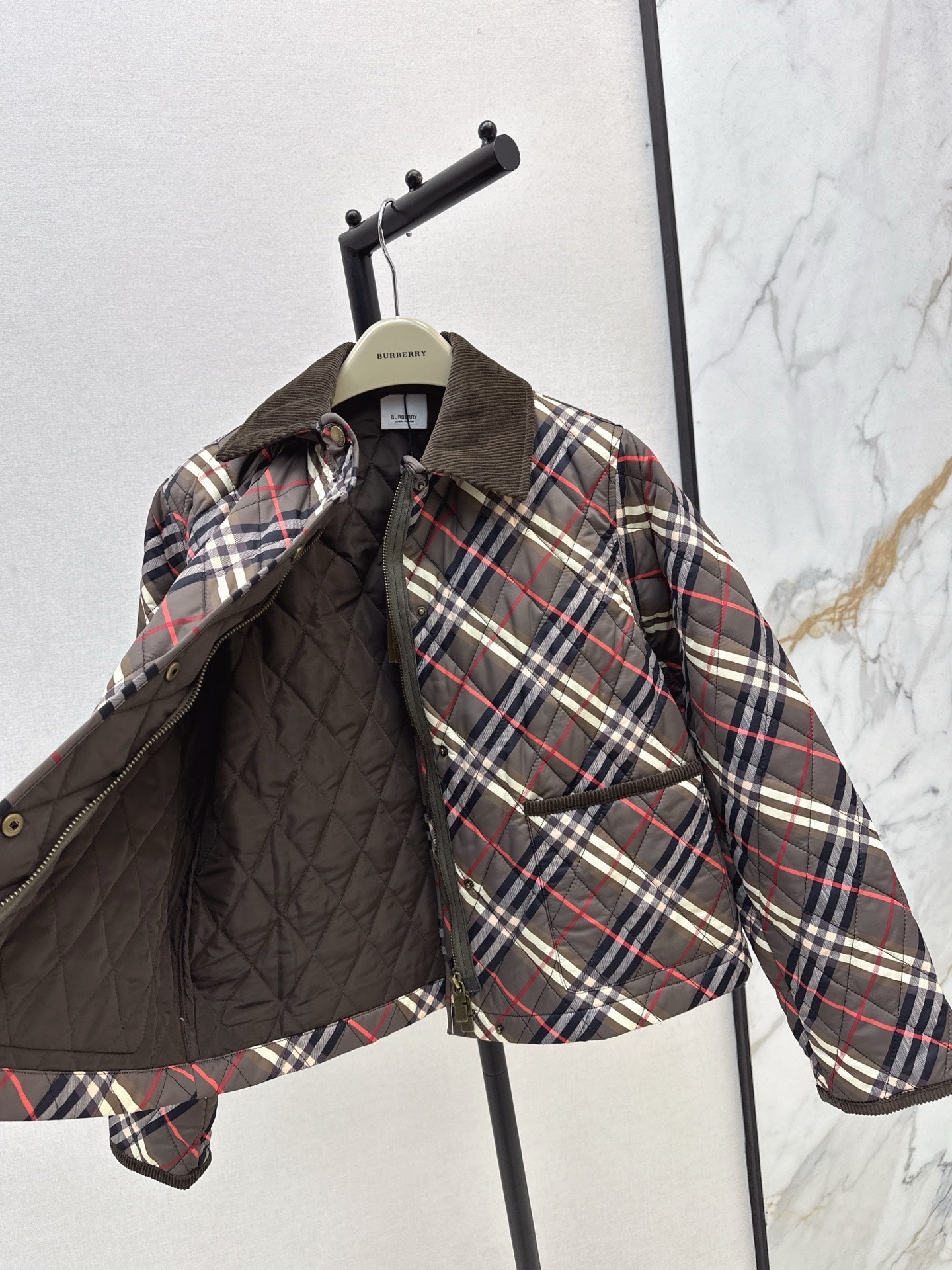 Bur NEW plaid jacket