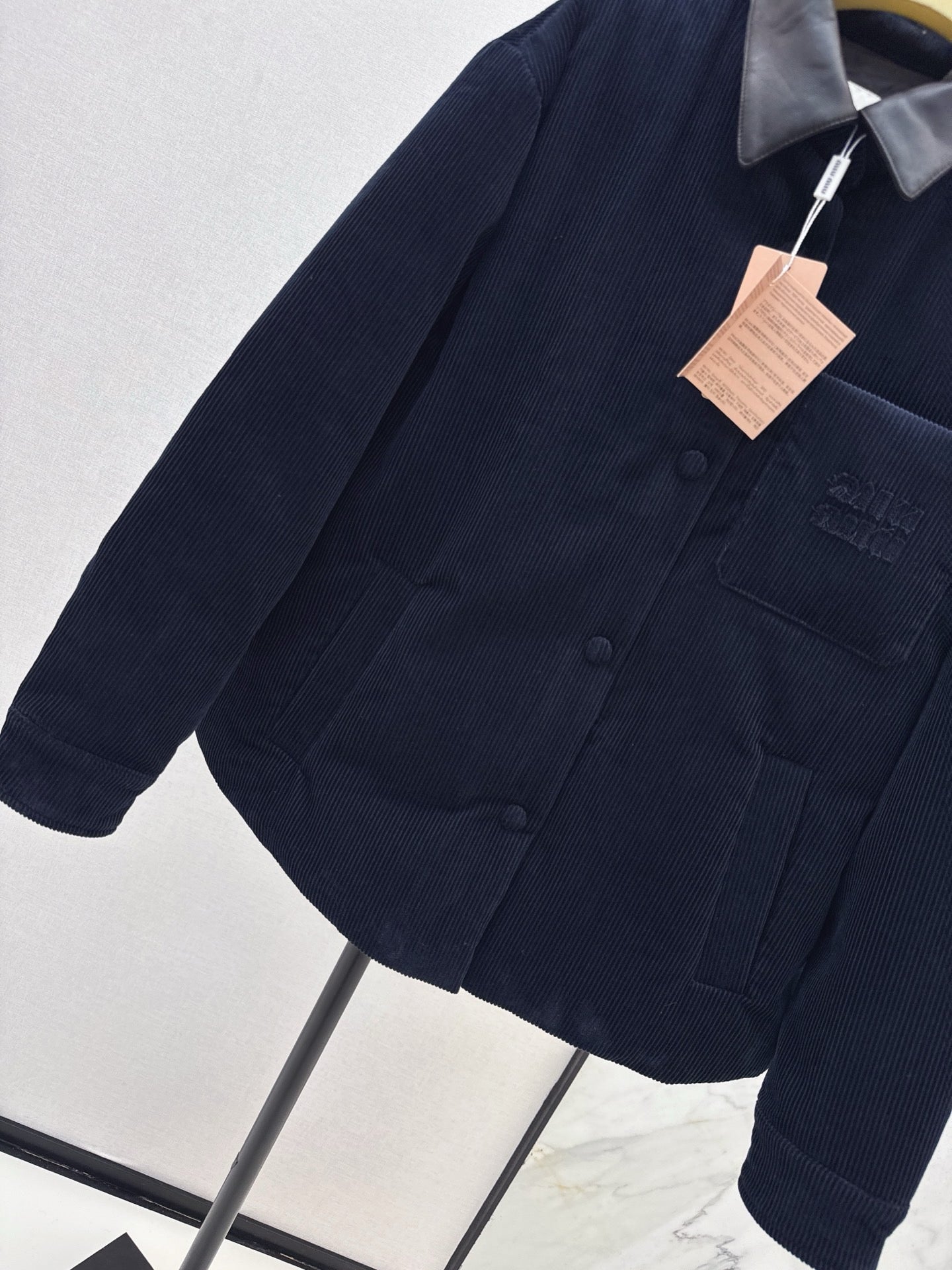 Miu NEW corduroy down jacket