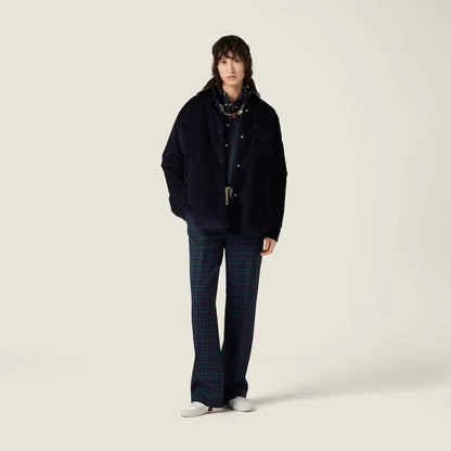 Miu NEW corduroy down jacket