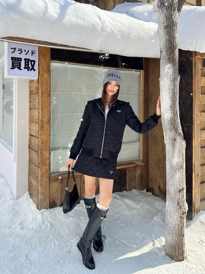 Pra NEW Hooded padded jacket