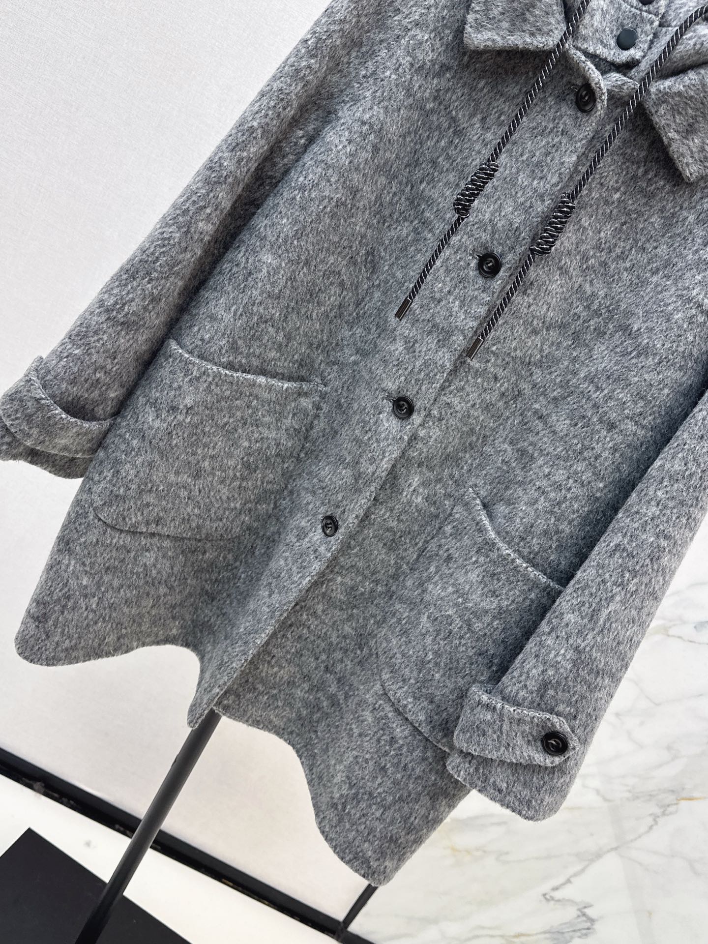 Loro NEW wool hooded coat