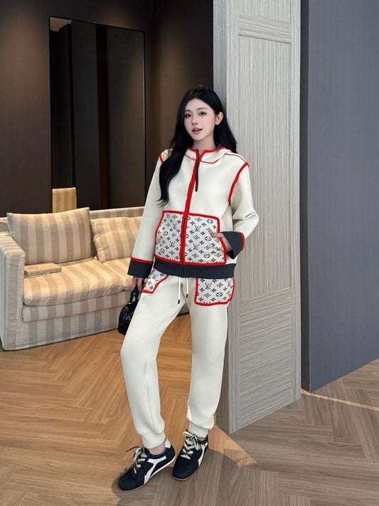 Louis NEW Splicing color suit