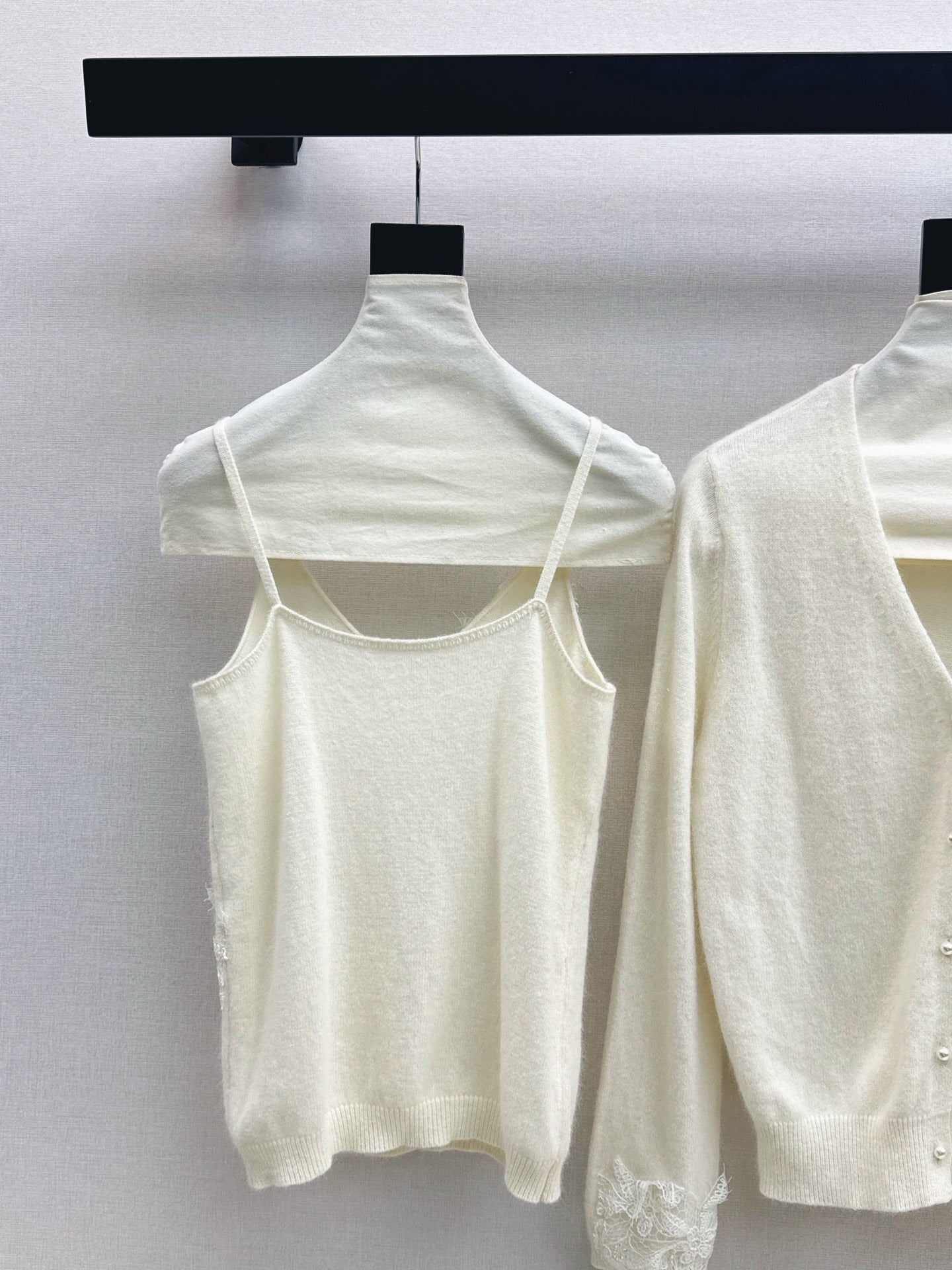 Chan NEW Lace knit suit