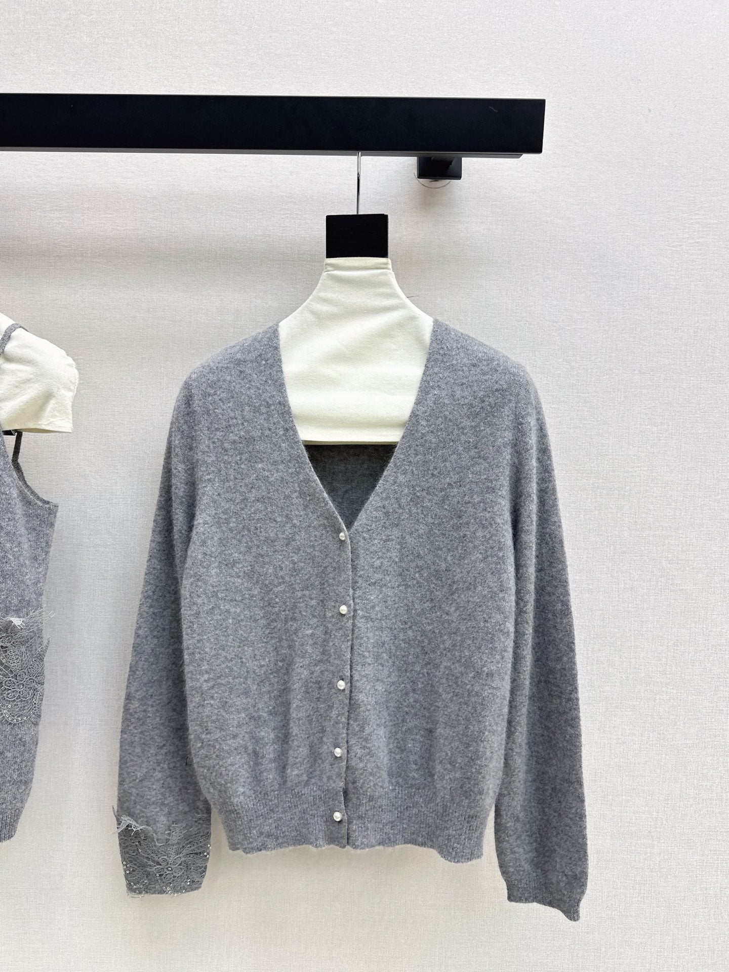 Chan NEW Lace knit suit