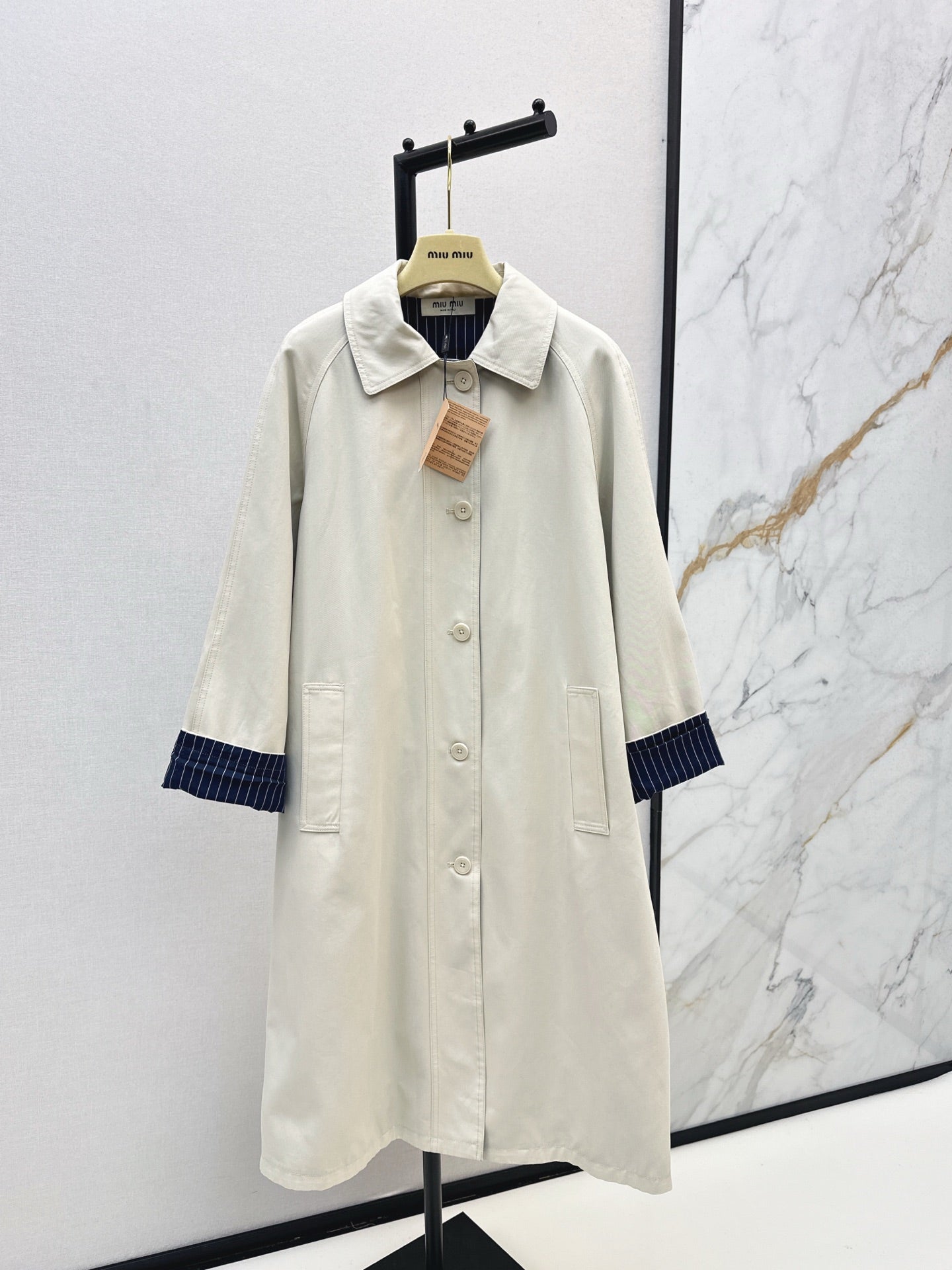 Miu NEW long trench coat