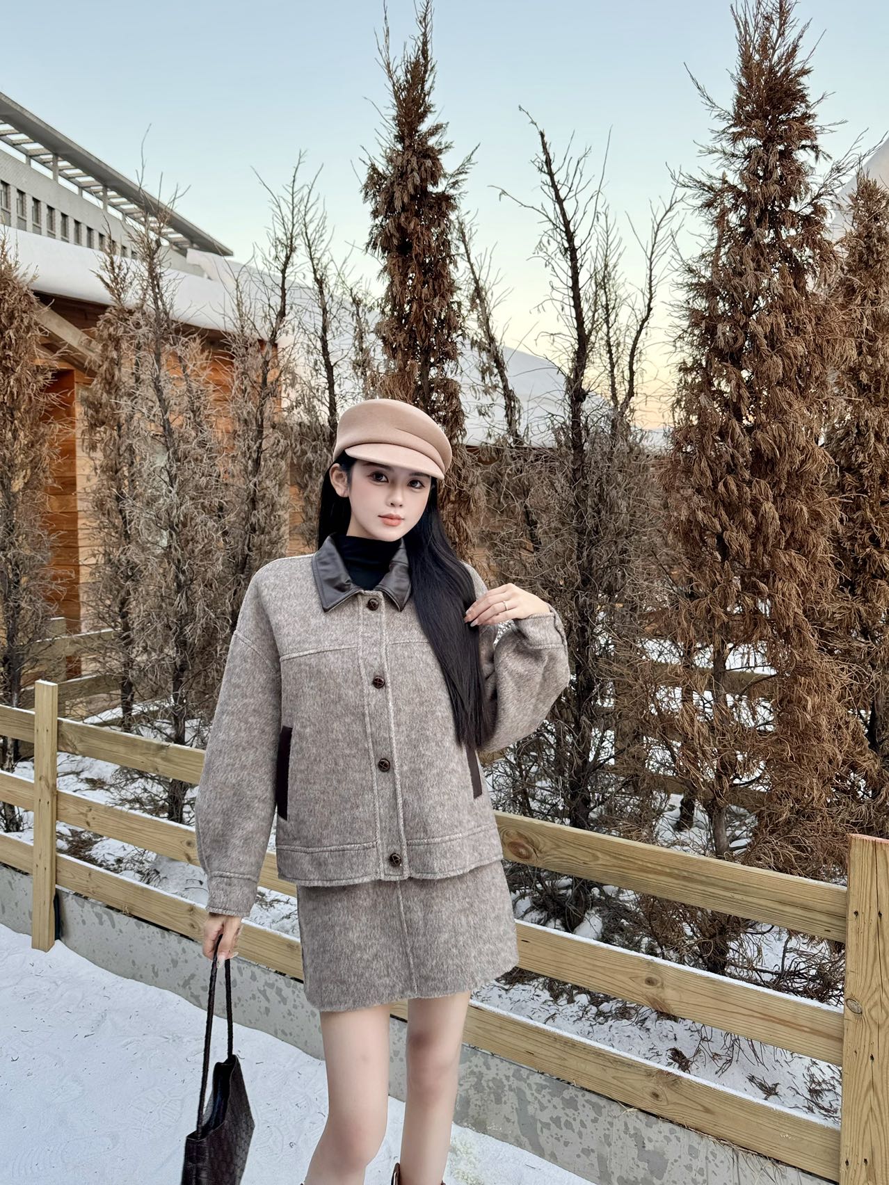 Brune NEW  wool suit