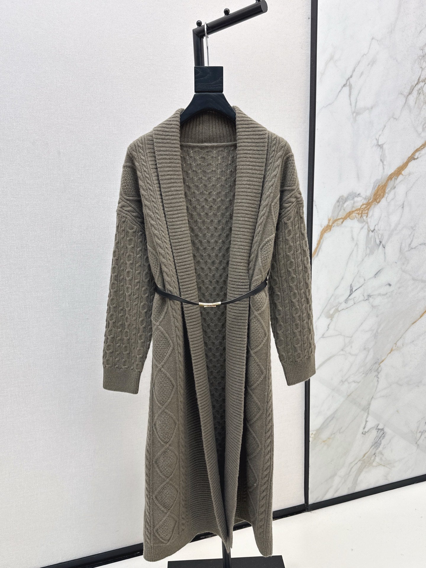 Herm NEW knitted long coat