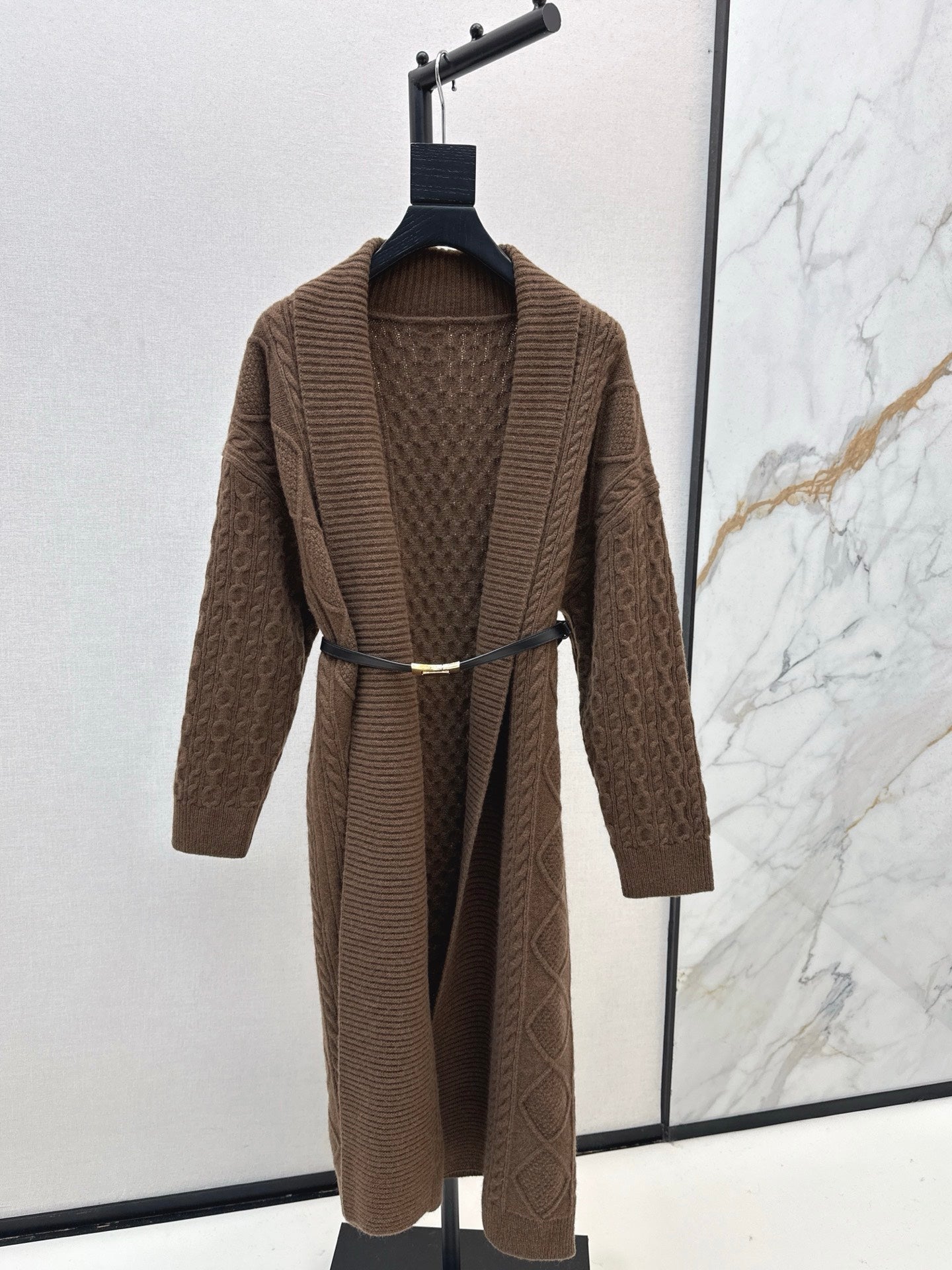 Herm NEW knitted long coat