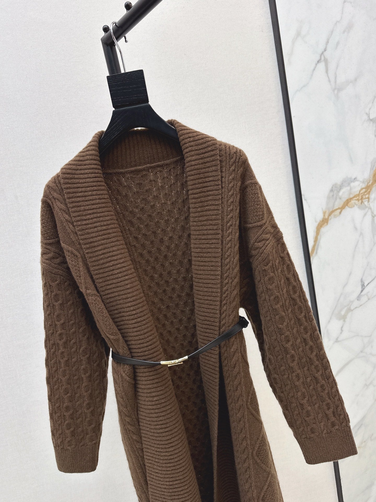 Herm NEW knitted long coat