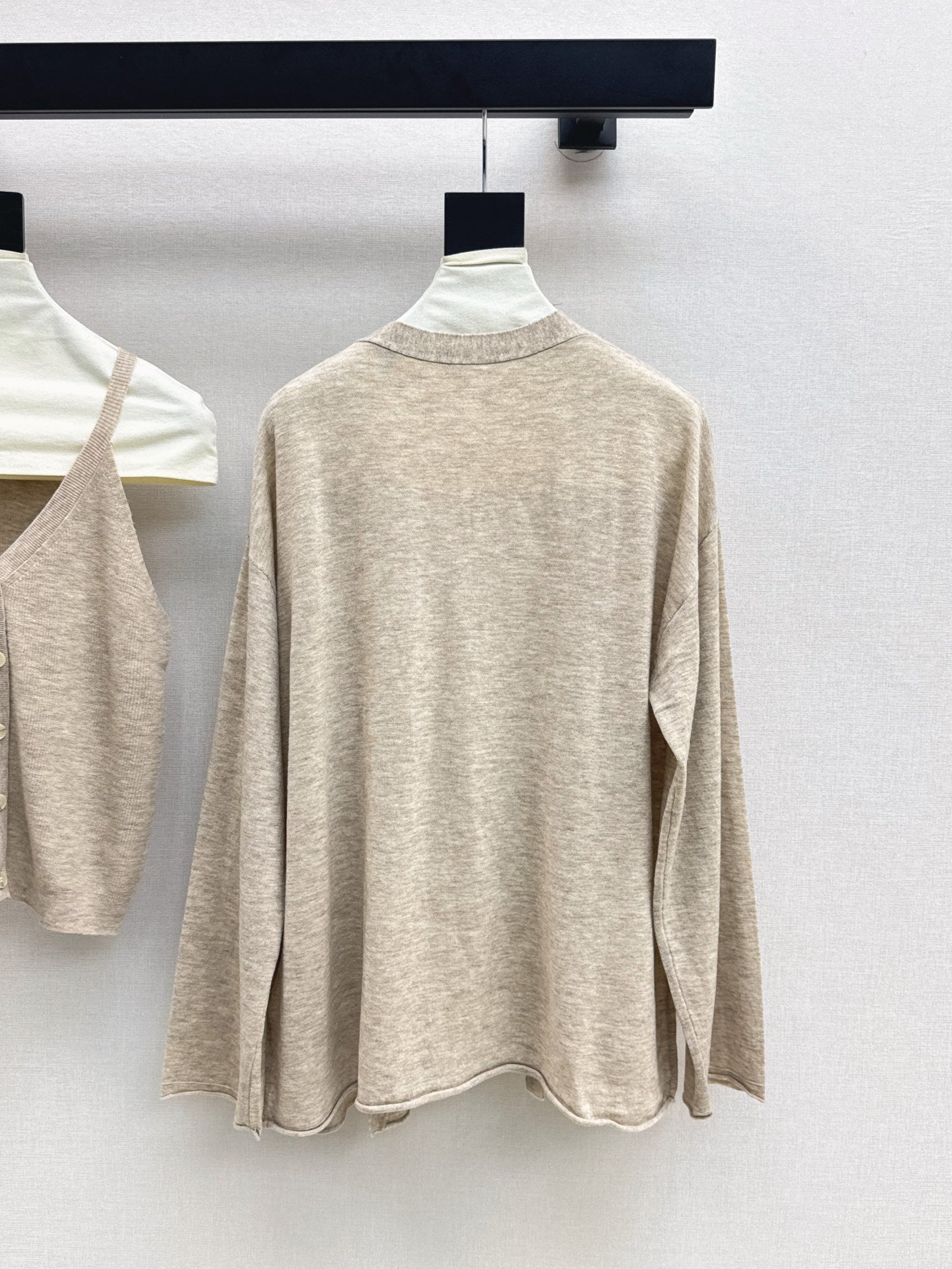 Chan NEW Knitted vest cardigan