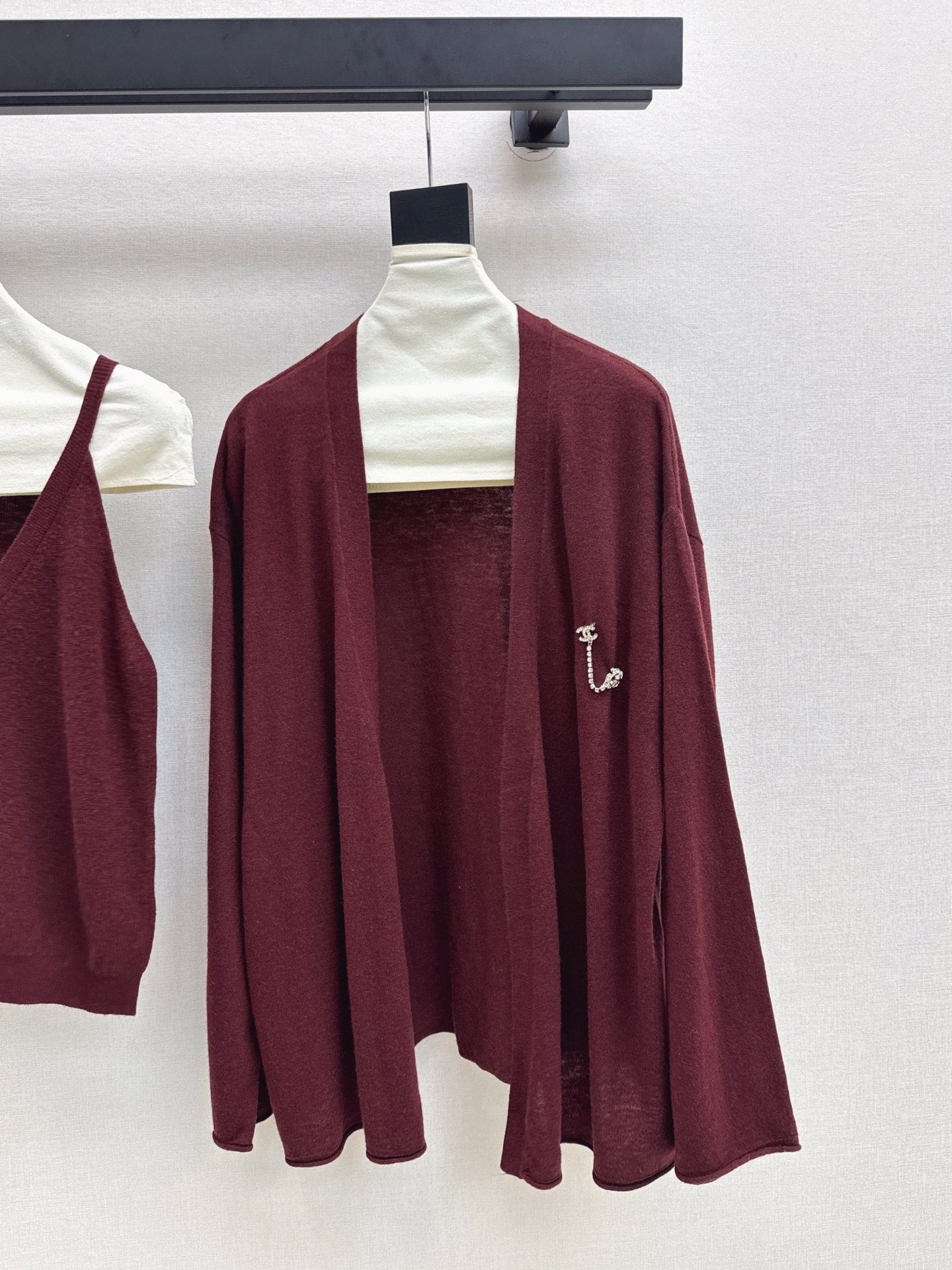 Chan NEW Knitted vest cardigan