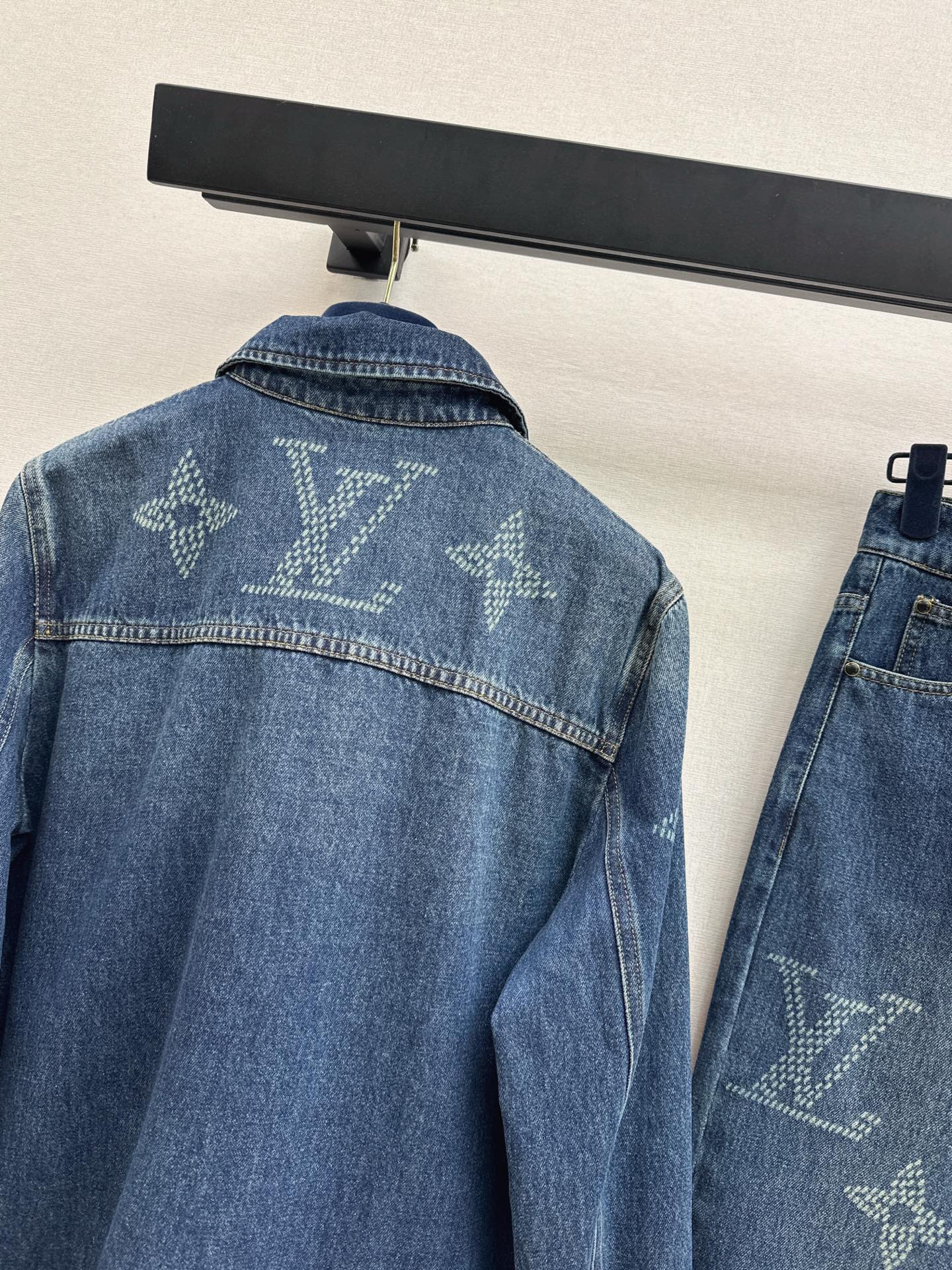 Louis NEW jacquard denim jacket