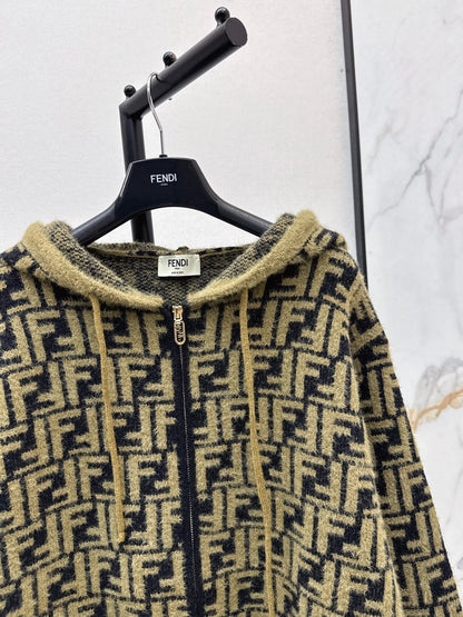 Fend NEW Hooded cardigan