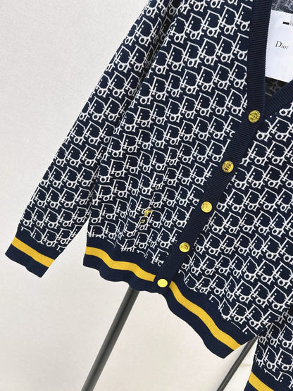 CD NEW V-neck cardigan