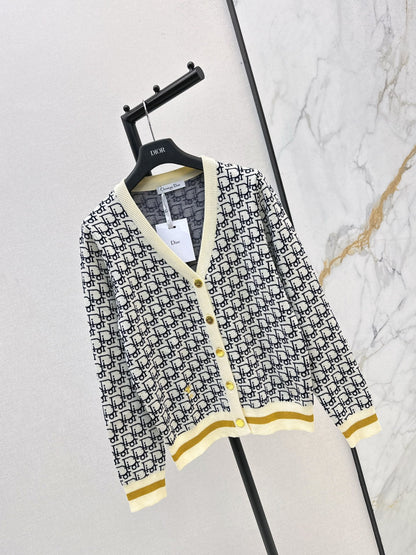 CD NEW V-neck cardigan