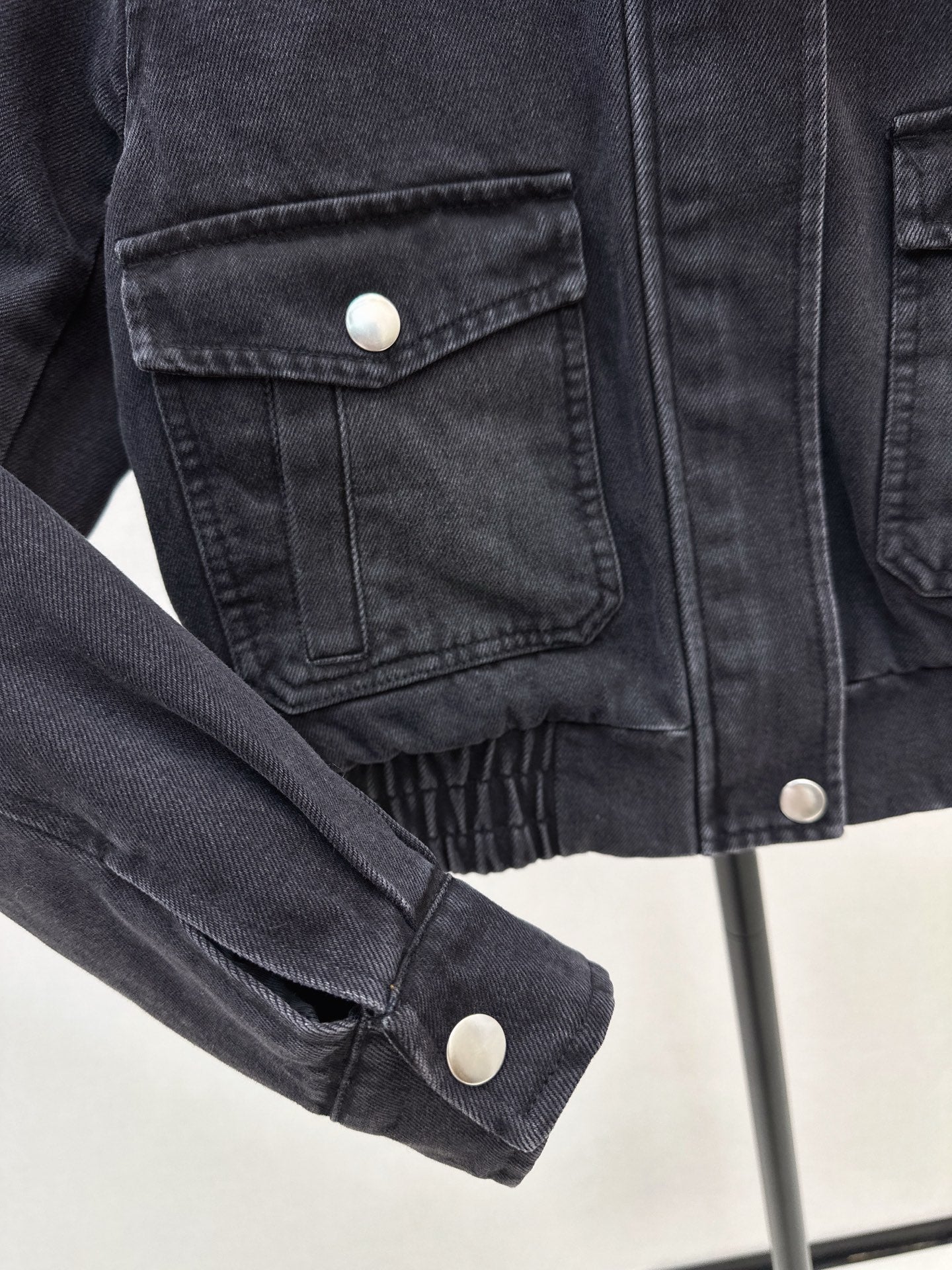 Miu NEW Denim padded jacket