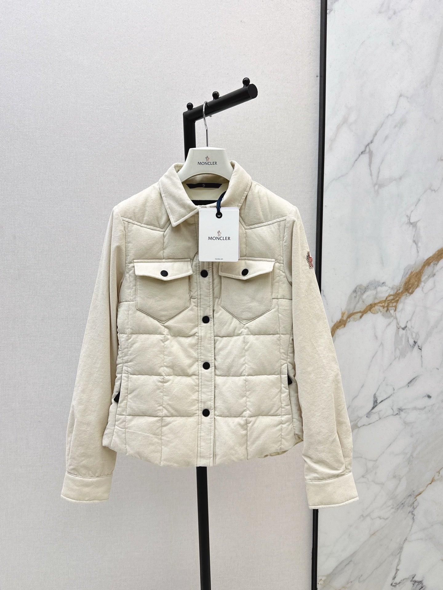 Monc NEW shirt-style down jacket