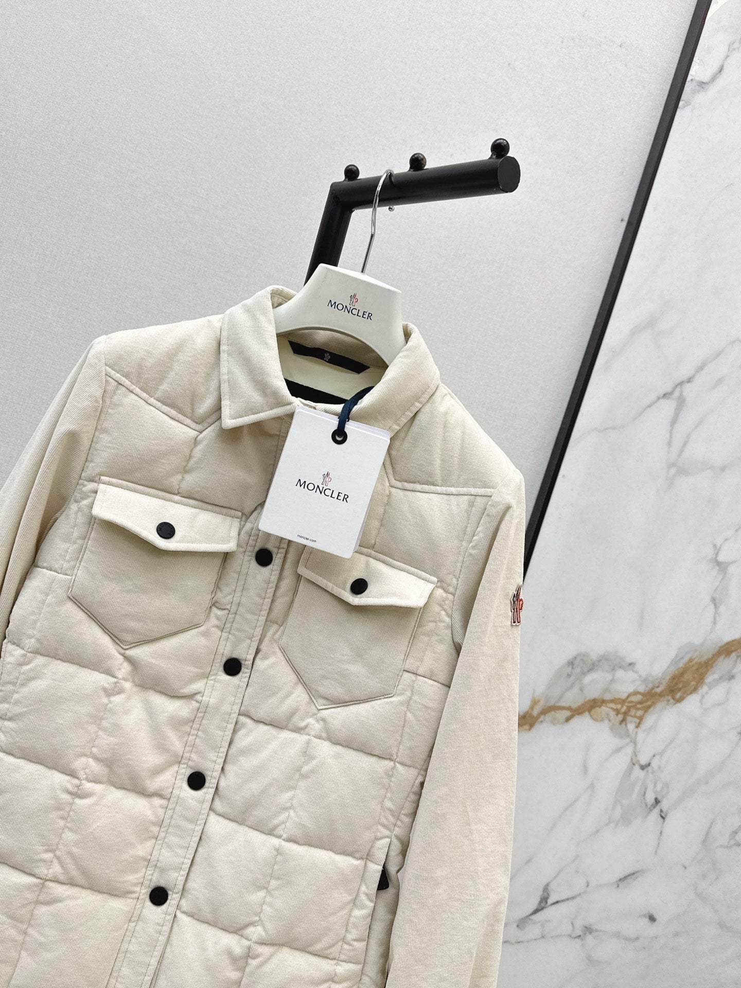 Monc NEW shirt-style down jacket