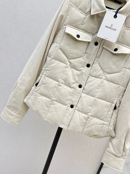 Monc NEW shirt-style down jacket