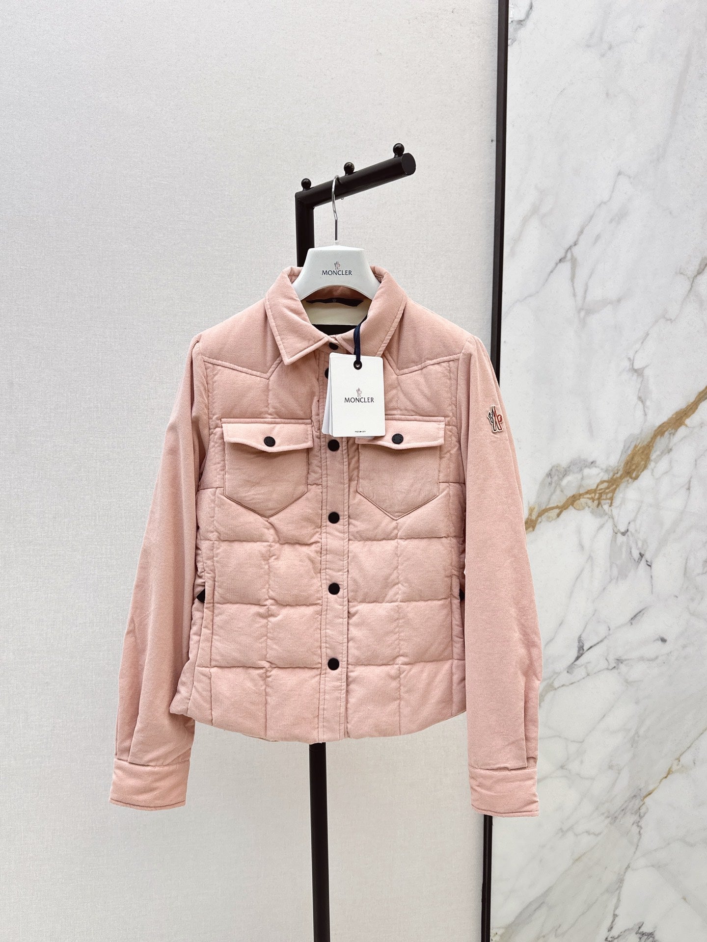 Monc NEW shirt-style down jacket