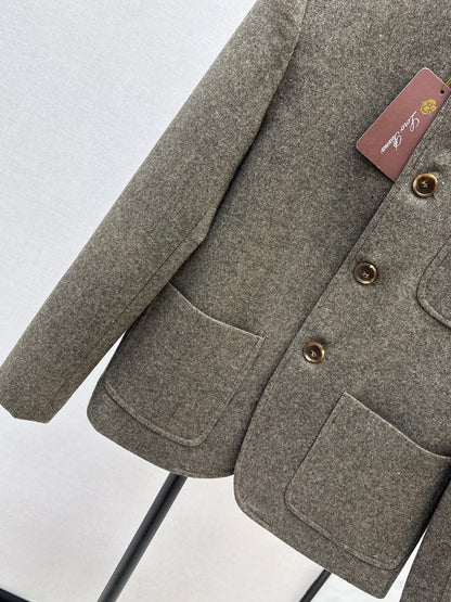 Loro NEW stand collar jacket
