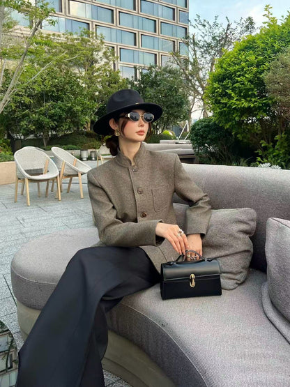 Loro NEW stand collar jacket