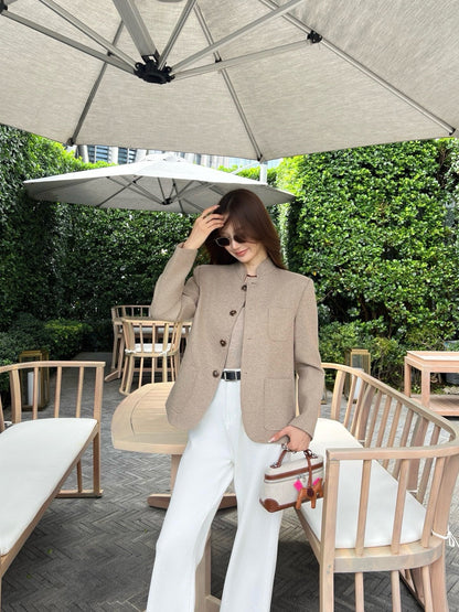 Loro NEW stand collar jacket