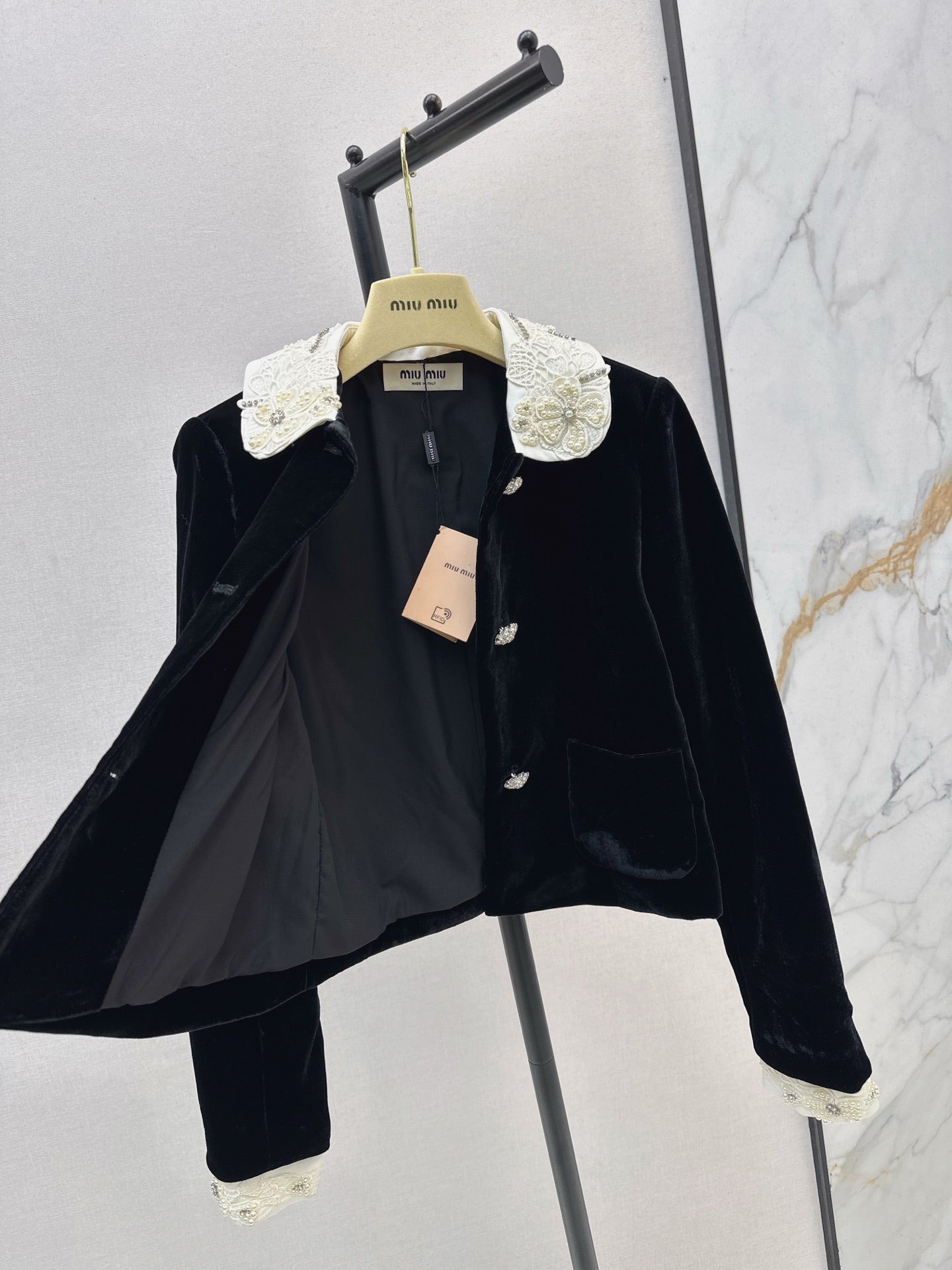 Miu NEW velvet jacket