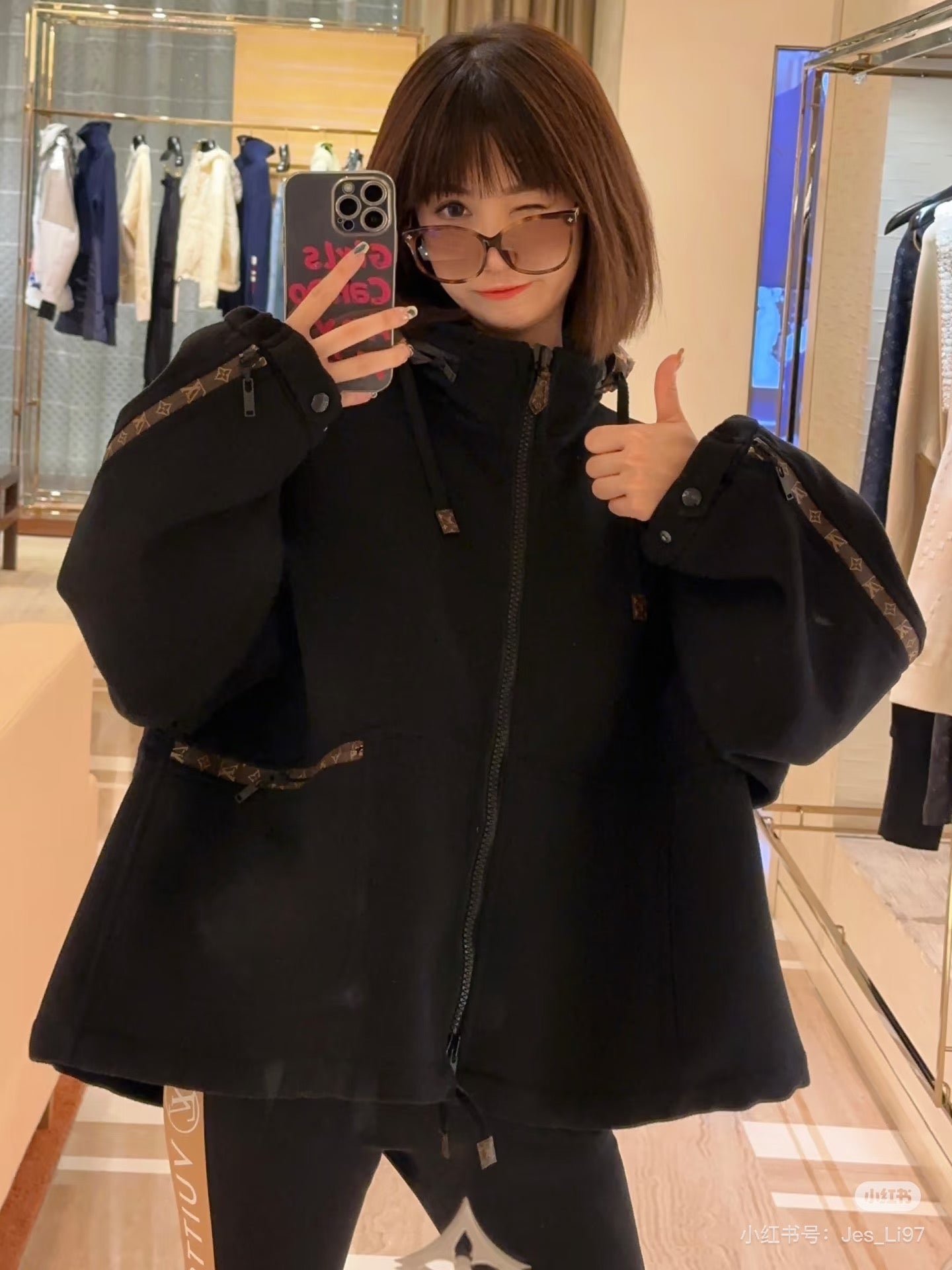 Louis NEW wool hooded coat