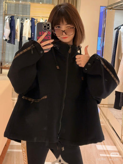 Louis NEW wool hooded coat