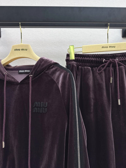Miu NEW velvet suit