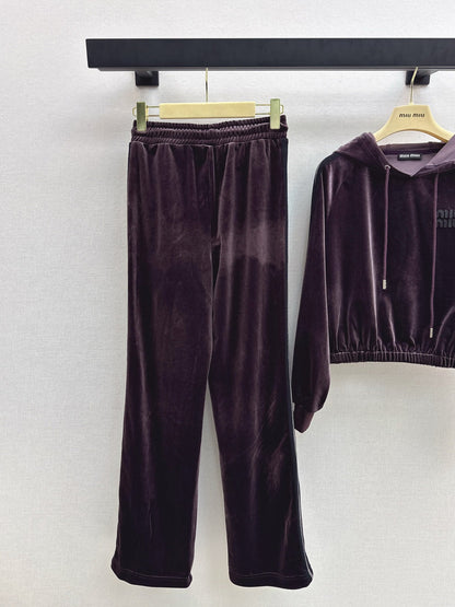 Miu NEW velvet suit