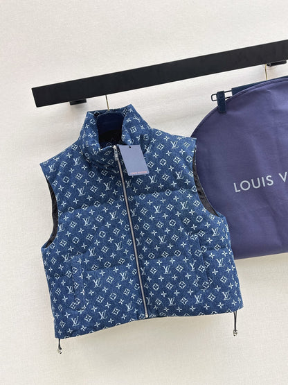 Louis NEW Denim down vest