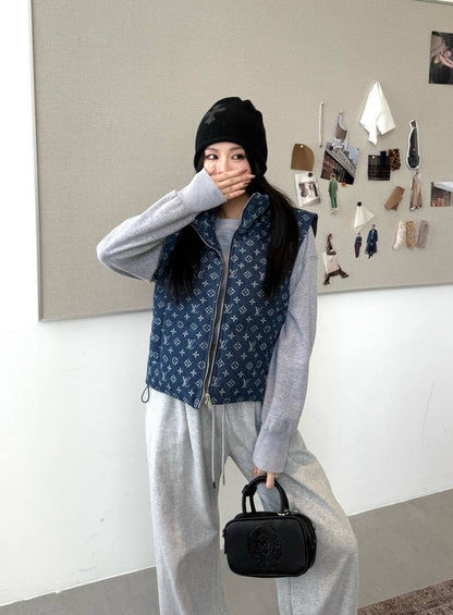 Louis NEW Denim down vest