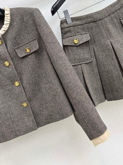 Ce1i NEW French elegant suit