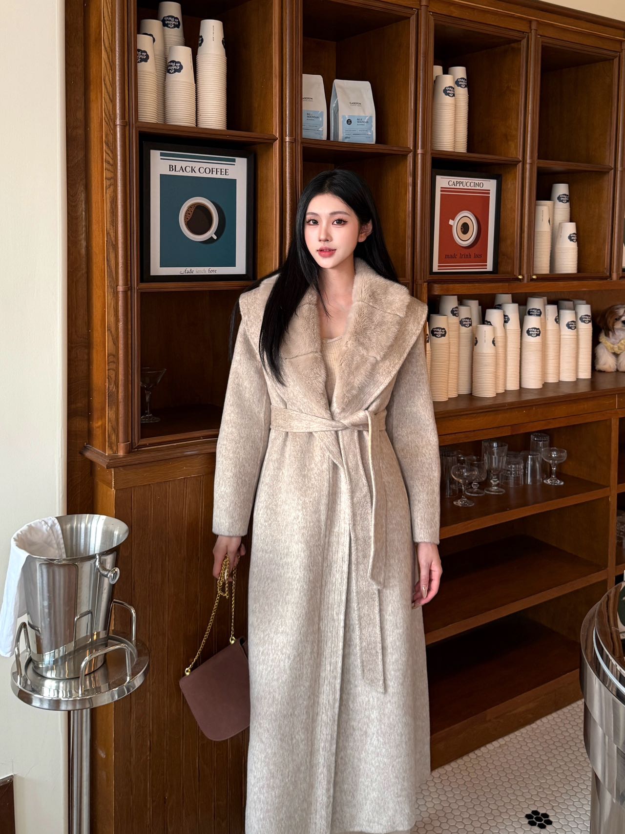 Loro NEW camel hair coat