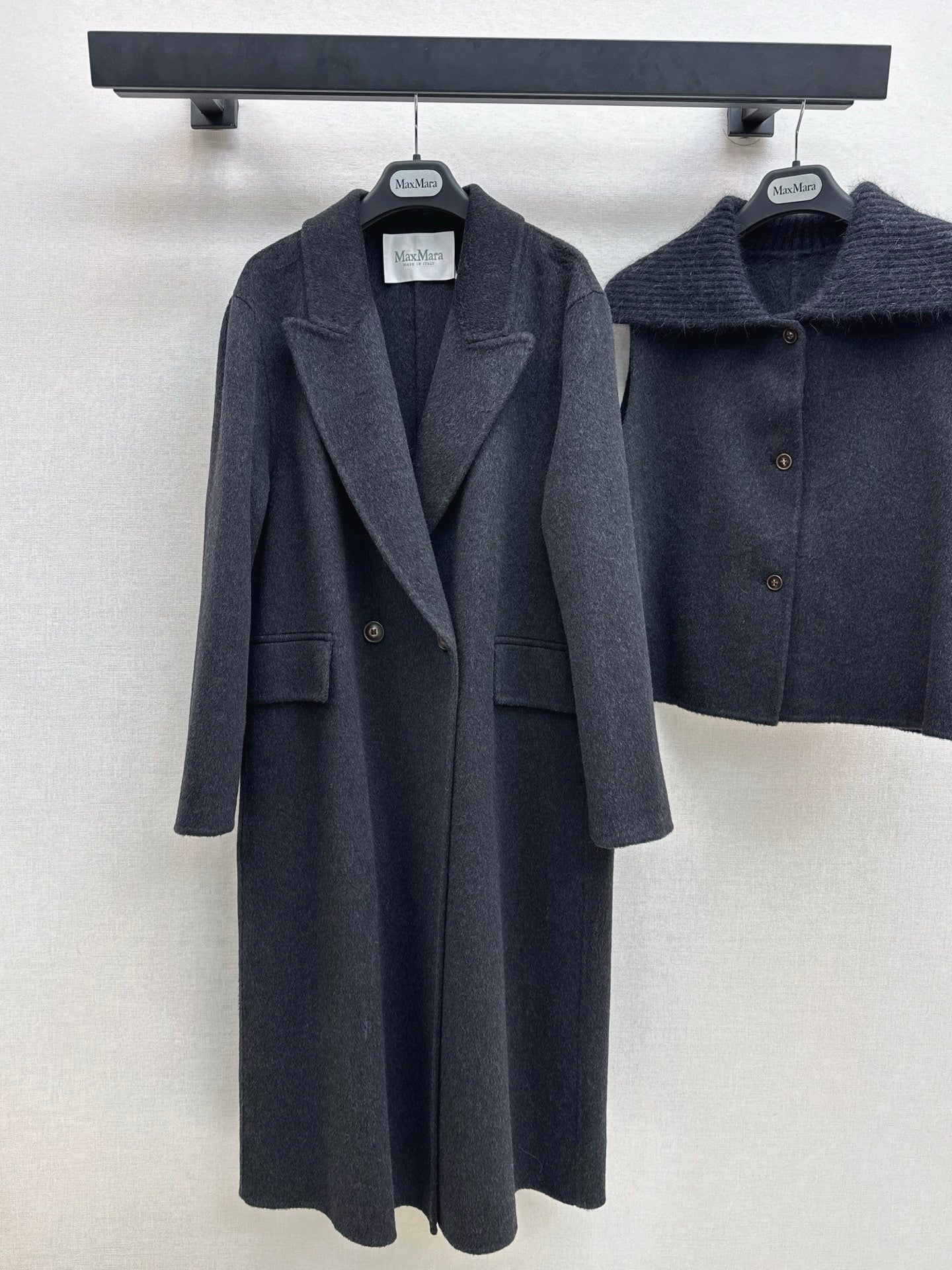 Max NEW Wool coat and vest set