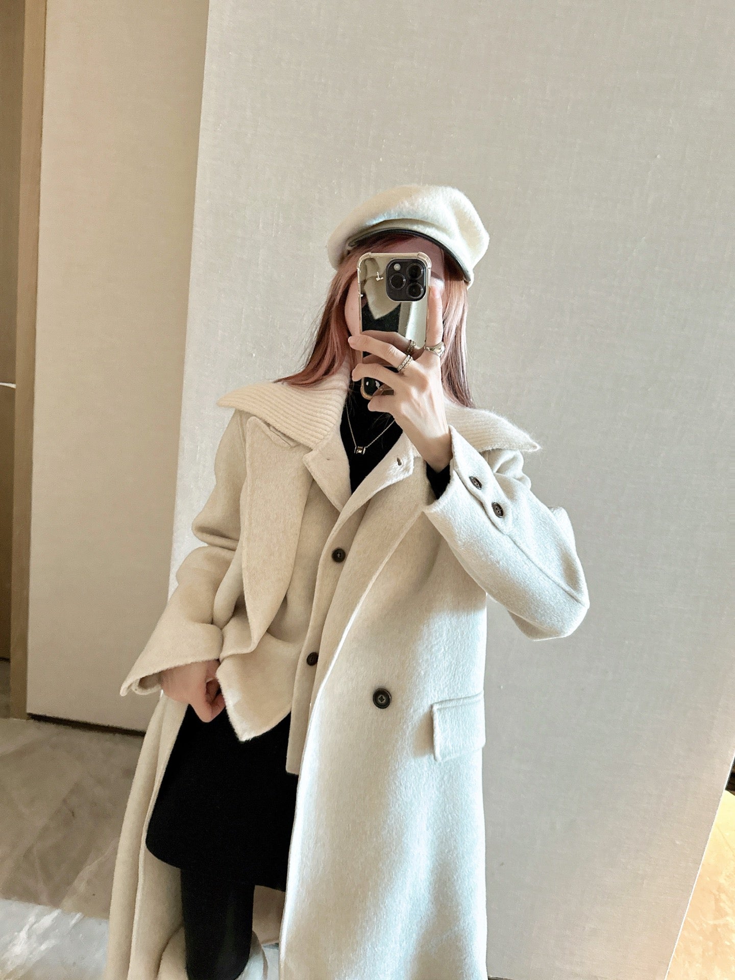 Max NEW Wool coat and vest set