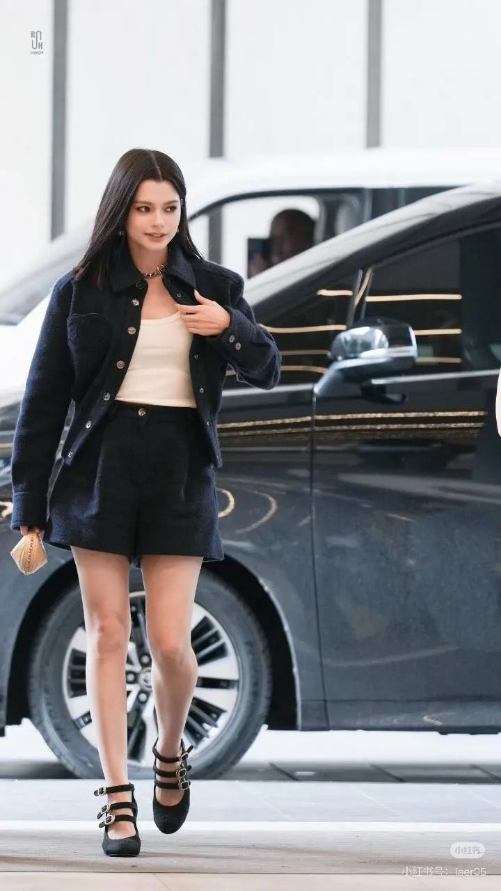 Chan NEW woolen shorts