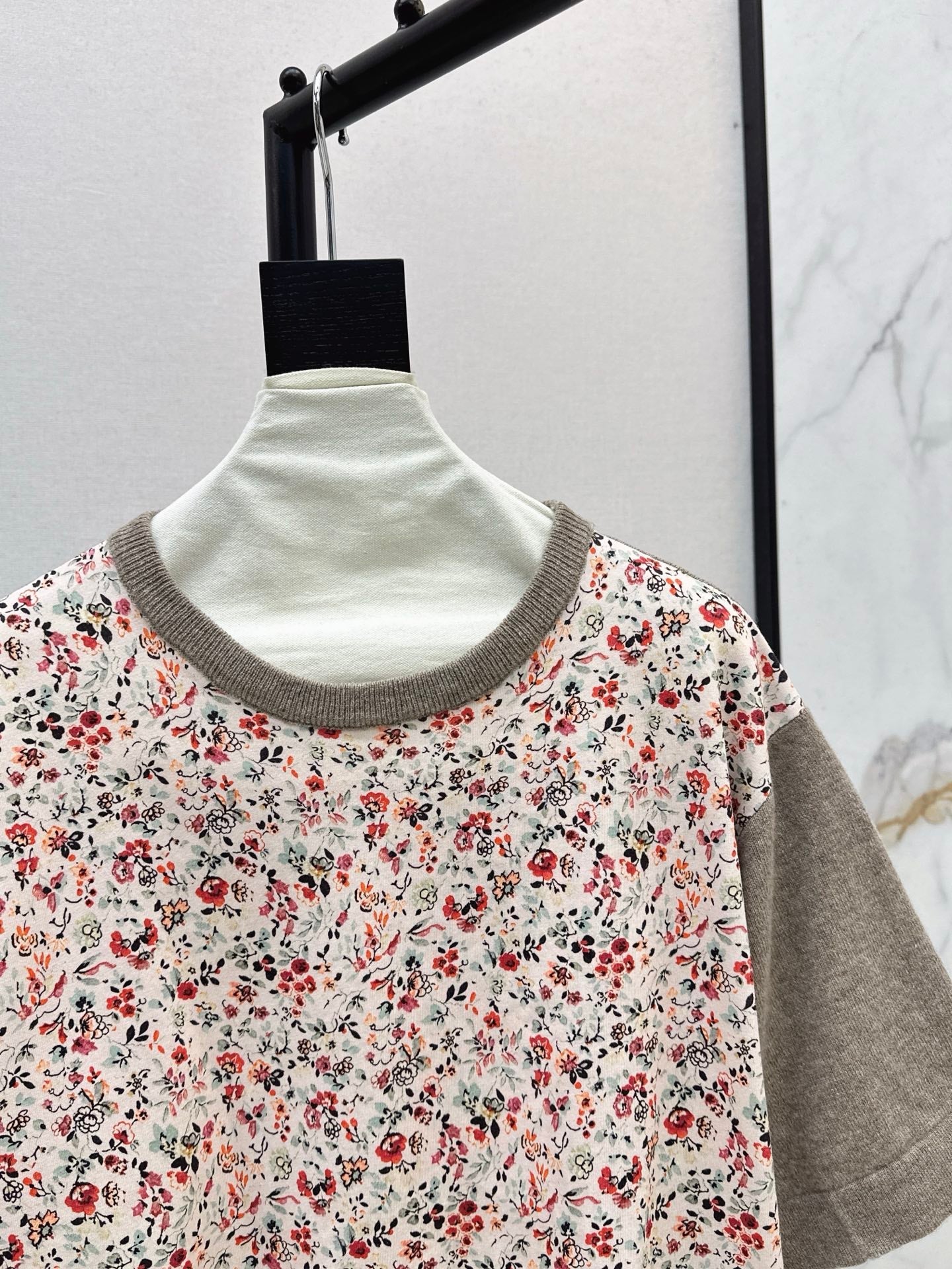 Loro NEW printed cashmere sweater