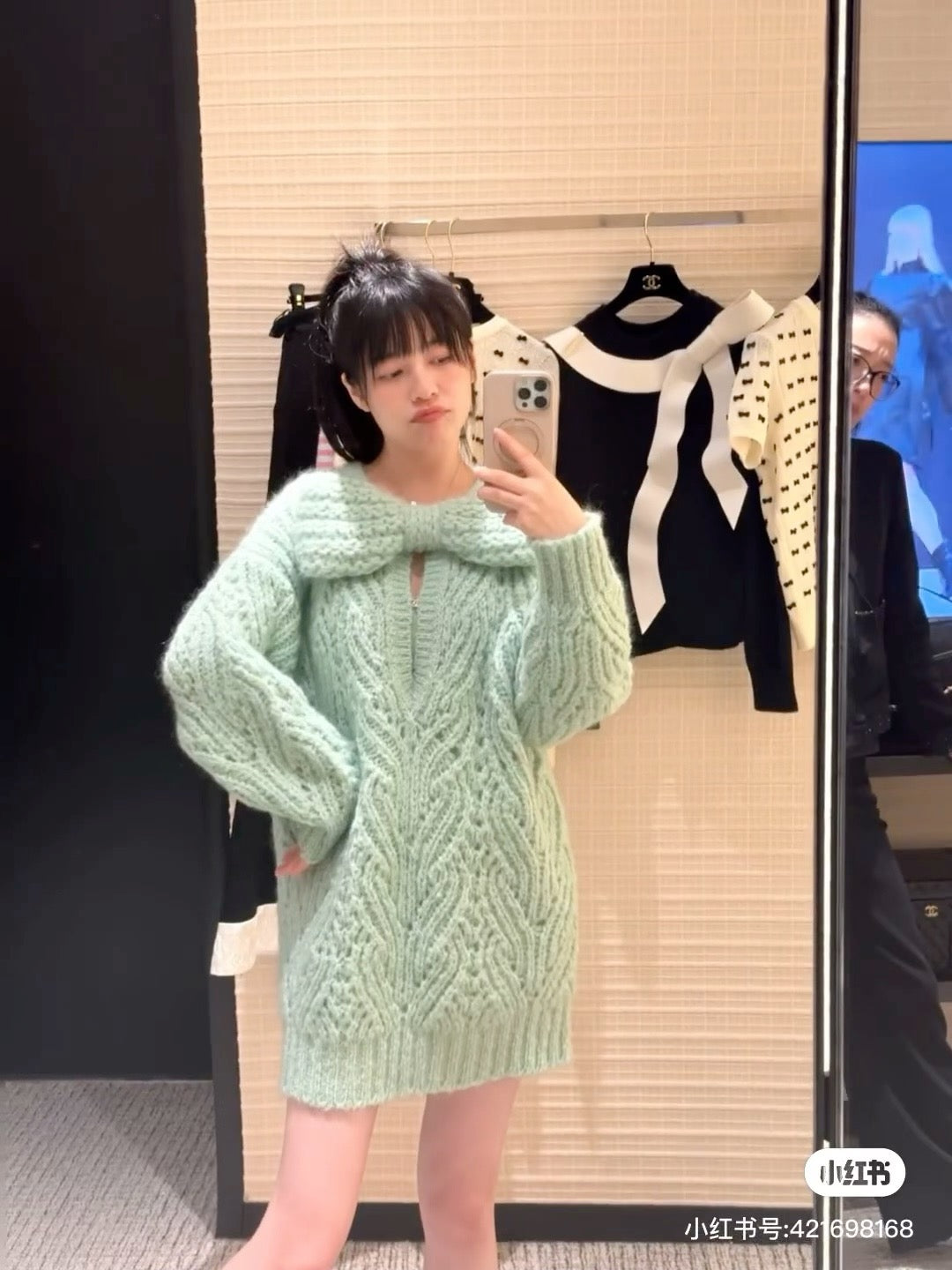Chan NEW knitted sweater dress